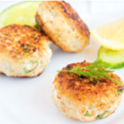 Avocado Salmon Cakes