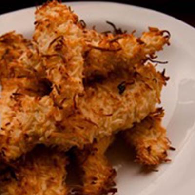 Coconut Crusted Chicken Strips