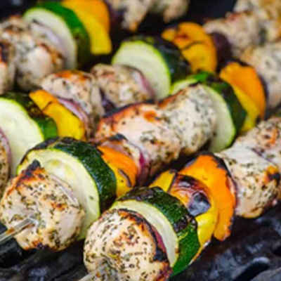 Greek Chicken Kabobs