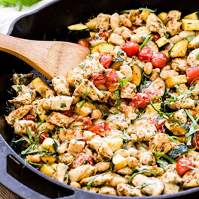 Italian Chicken And Vegetable Skillet Recipe