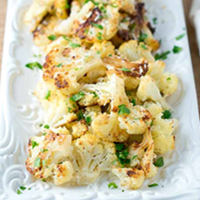 Roasted Garlic Cauliflower Recipe