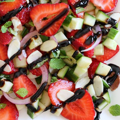 Strawberry Cucumber Salad Recipe