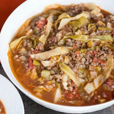 Unstuffed Cabbage Soup