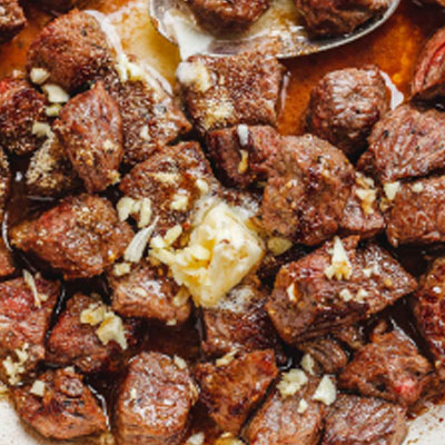 Garlic Butter Steak Bites