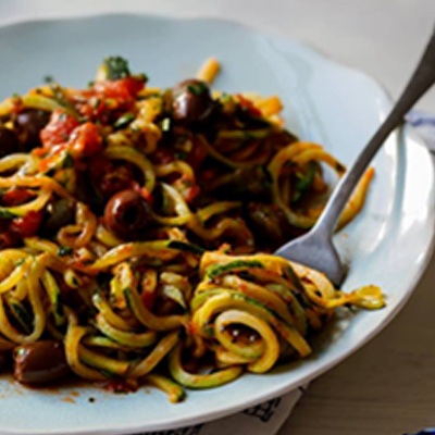 Zoodle Puttanesca Recipe