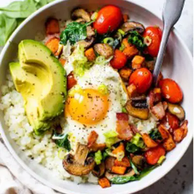 Weight Loss Cleveland TN Cauliflower Breakfast Bowl